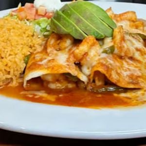 Enchiladas de Camarones