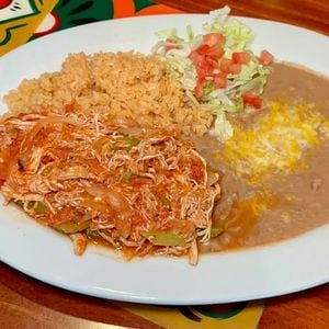 Pollo Deshebrado