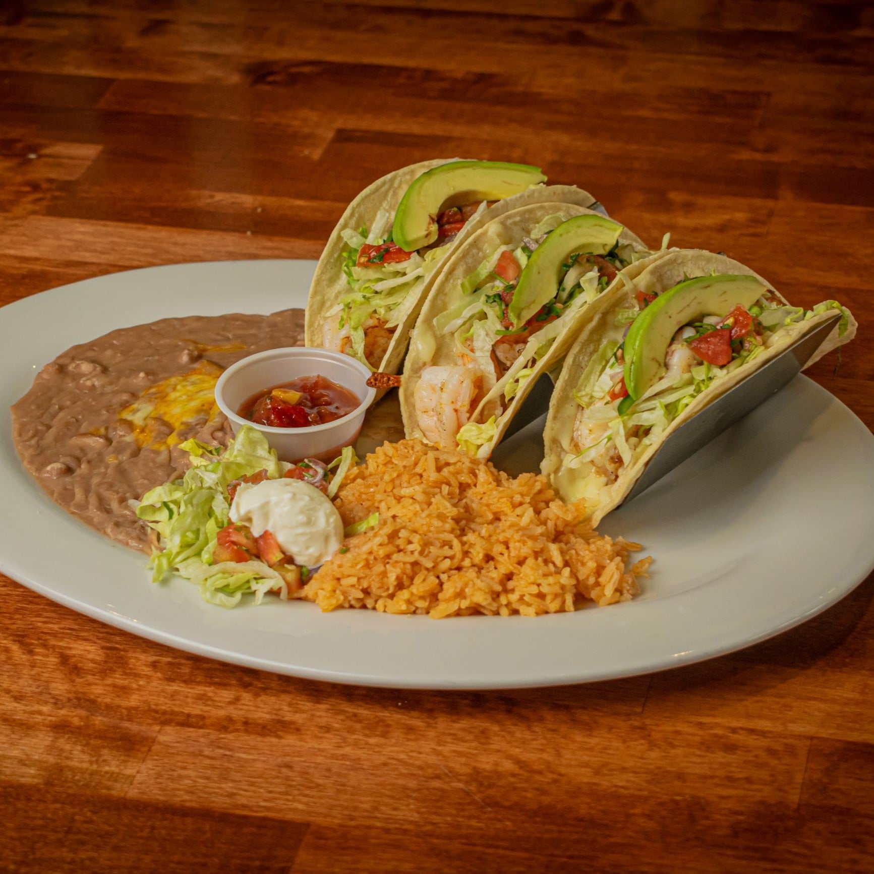 Shrimp Soft Tacos